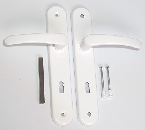 Türdrücker BB Türgriff Türklinke Türbeschlag GAM-BIS 72 mm Weiß