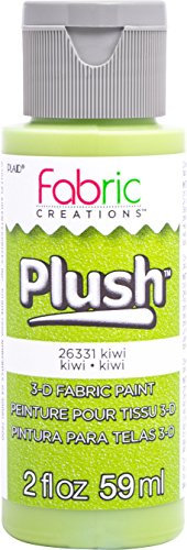 PLAID ENTERPRISES, INC. 26331 Plush 3-D Paint Kiwi 2 Oz. Fabric Creations, Einheitsgröße