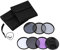 Andoer Kit de Filtres 55mm UV + CPL + FLD + ND (ND2 ND4 ND8) pour Photographie Filtre de Densit¨¦ Neutre et Fluorescent Ultra-Violet Circulaire pour Nikon for Canon Pentax DSLR