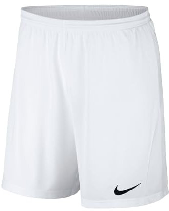Nike M Nk Dry Park III Short NB K, Pantaloncini Sportivi Uomo, White/Black, S