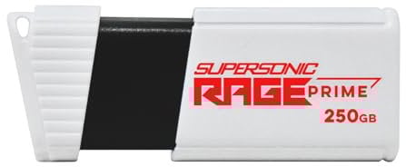 Patriot Supersonic Rage Prime 250GB USB 3.2 Gen 2 High-Performance Speicherstick