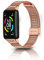 ToVioc Correa Compatible con Huawei Band 6 /Honor Band 6, Correa de metal de acero inoxidable de malla adecuada para Huawei Band 6 /Honor Band 6 - Oro de Rosa