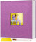 Popotop Fotoalbum selbstklebend mit Bildanzeigefenster, 60 Seiten DIY Scrapbook Album für 10x15 Bilder, Leineneinband Erinnerungsbuch für Baby Hochzeit, mit Scraper und Metallic Stift