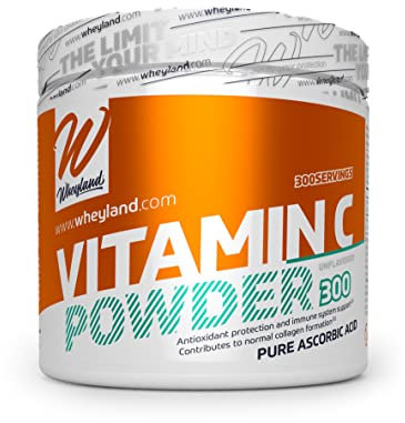WheyLand Vitamin C Powder 450 Gr Neutro Vitamina C Polvo
