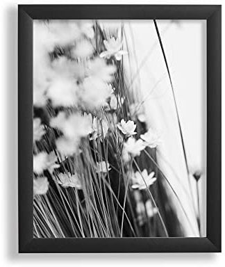 VO design Premium Bilderrahmen Finn 75 x 98 cm Schwarz Matt mit klarem 1 mm Kunstglas - Farbe und Größe frei wählbar