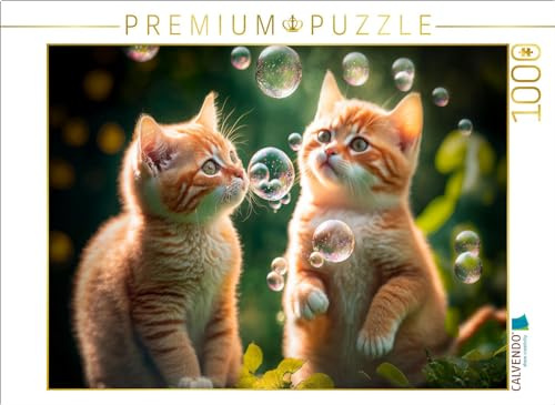 CALVENDO Puzzle Seifenblasen Machen | 1000 Teile Lege-Größe 64 x 48 cm Foto-Puzzle für glückliche Stunden