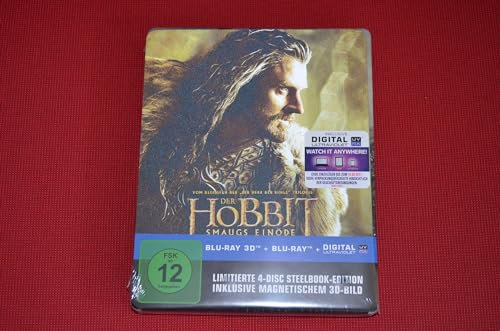 Der Hobbit Smaugs Einöde - Lenticular Bluray Steelbook