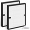 Breabetter 2er-Pack E-200 True HEPA Ersatzfilter kompatibel mit Lunino E-200 Luftreiniger, 3-in-1-Filtration