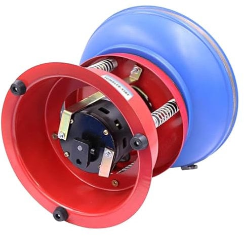 SACLMD Tumbler Vibrante Elettrico,Macchina di lucidatura del Tumbler,lucidatrice del Tumbler di Vibrazione,corredo del Tumbler di Caso,per Pulizia e lucidatura della Cartuccia d'ottone,220V