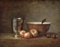 DJLLQYXGD Reproducción de lienzo Pared Impresiones Impresión Imagen El cáliz de plata de Jean Baptiste Simeon Chardin para Regalo60x90cm