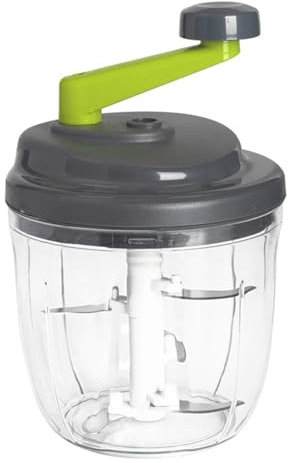 Manual Vegetable Chopper - Lightweight Food Cutter, Veggie Cutting Tools | Hand Food Processor, Compact Hand Meat Grinder, Manual Chopping Tool, Present for Wedding Couple Home Kitchen Food Prep