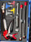 16PCS Airless Kit Pistolet de Peinture avec Pistolet de Peinture Airless 3600 PSI,1 Protecteur de buse,5 têtes de pulvérisation, 2 tiges d'extension,1 Joint Rotatif, 5 filtres et 1 boîte de Rangement