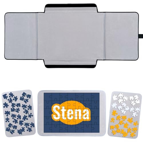 Stena Portapuzzle - 3 in 1: Puzzling, Storing and Moving - 3x Puzzle Board - for 1500 Piece - Jigsaw Board - Puzzle Mat/Table/Storage - Jigsaw Accessories