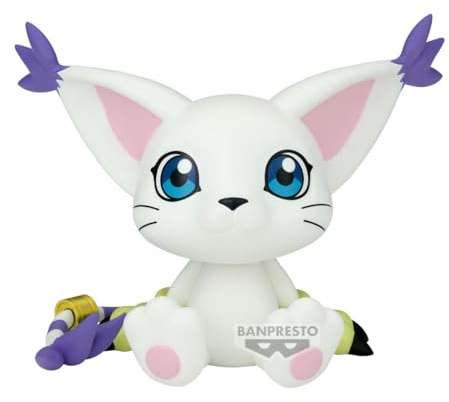 Banpresto Actionfigur Tailmon Digimon Adventure - Sofvimates 9 cm - BP29900P Mehrfarbig - Sammelfigur - Ideal für Anime-Fans