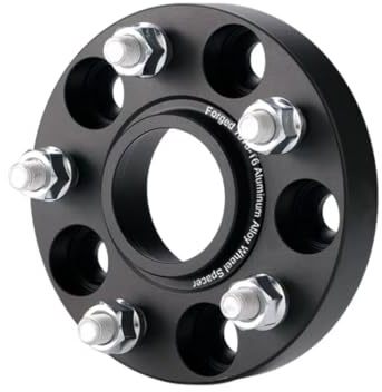 Distanziali Ruote Auto Per Jaguar Per E-Pace Per I-Pace M14x1.5 1 pezzo Adattatore distanziale ruota PCD 5x108 CB 63.4 Distanziali Ruote(1 piece Black 20mm)