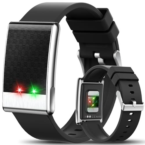 YYKY 2026 Bracelet Connecté sans Écran, Montre Connectée ECG+HRV/IMC/Lipides/Acide Urique, Smart Band avec Tension Arterielle Sommeil Cardiaque Corporelle, Rappel D'appel/SMS, 120+ Multisports, IP68