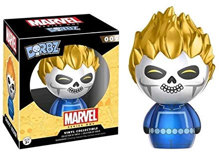 Marvel Comics Vinyl Sugar Dorbz Vinyl Figure Ghost Rider Metallic 8 cm Funko Mini Figuren