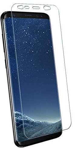 TECHGEAR Protection Écran pour Galaxy S8 [ghostSHIELD] Film de Protection Souple en TPU avec Protection Totale de l’Écran Compatible pour Samsung Galaxy S8 (SM-G950) [Protection 3D Bords Incurvés]