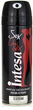 3x Intesa Unisex sex Sexextreme Parfüm Deodorante Deo Spray - 125 ml aus Italien