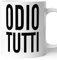 AL PRODUCTION Tazza Mug Odio Tutti, 11 oz
