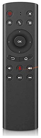 WeChip G20 Télécommande pour Nvidia Shield TV sans Fil 2.4G Contrôle de la Voix Sensing Air Remote Mouse pour PC Android TV Box