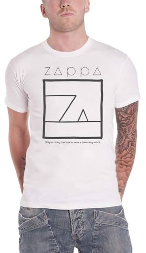 Frank Zappa T Shirt Freak out Mothers of Invention Logo Nuovo Ufficiale Uomo