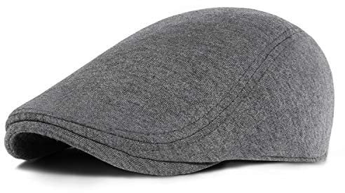 PORSYOND Herren Schirmmütze aus Baumwolle Schiebermütze Mann Baskenmütze Gatsby Newsboy Flatcap Herren Barett Cap