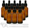 Bakiauli 12 Pieces 30ml Amber Dropper Bottle with Pipette Dropper, Refillable Glass Bottle Come with 2 Funnel and Dropper for Essential Oil Aromatherapy Blends