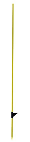 Kerbl 444277 Rund Fiberglaspfahl, Gelb, 1250mm x 12mm, 10 Stück