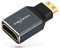 Twozoh Adaptateur Mini HDMI 8K 2.1 (1 Paquet), Adaptateur Mini HDMI mâle vers HDMI Femelle 8K@60Hz, 4K@120Hz, 2K@240Hz