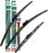 Heyner Germany Aero Full Set Hybrid Windscreen Wiper Blades Front Rear Fits Mazda CX-5 2017-onwards 241814TLC HH2418TLC14HRC