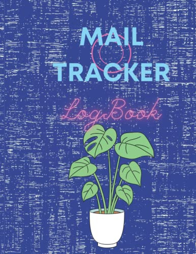Mail Tracker Log Book: Track incoming and outgoing E-Mails