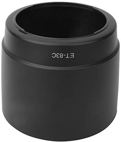 Akozon Et-83c, ET-83C Parasol de Plástico Negro para Cámara EF Lentes de 100-400 Mm F 4.5-5.6L F 4.5-5.6L