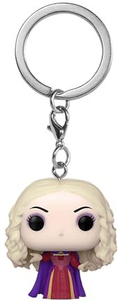 Funko Pop! Keychain: Disney Hocus Pocus 2- Sarah Sanderson - (Smoke) - Mini-Figurine en Vinyle à Collectionner Porte-clés Fantaisie - Cadeau de Noël - Idée de Cadeau - Produits Officiels