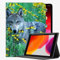 YENDOSTEEN Hülle für iPad Pro 12.9 2020/2021(4.Generation/5.Generation),Tiere Wolf 06 mit Auto Schlaf-/Aufwachfunktion