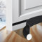 GSALDY Boudin de porte blindée,Boudin de porte ,Joint de porte auto-adhésif,Anti-poussière insonorisé, Convient pour portes 94 cm,Espace de 0-8 cm,Noir
