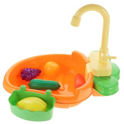 ibasenice Kid Toys 1 Set Set Children's Kitchen Toys Food Toys Childrens Toys Baby Toy Suits for Kids Baby Kit Children’s Toys Dollhouse Play Toy Plastic Basin Men and Women Dishwasher