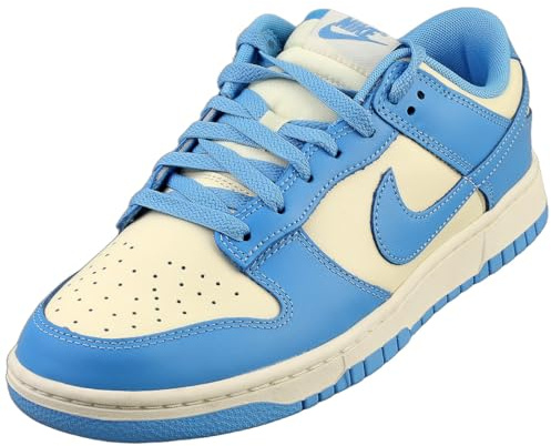 Nike DV0833-113 Nike Dunk Low Retro Herren Coconut Milk/University Blue-Gym RED EU 44