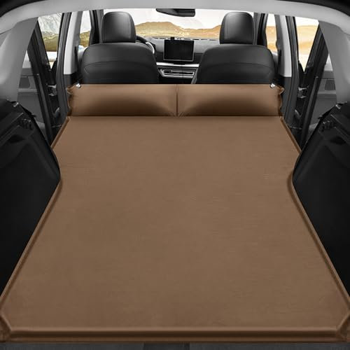 MMHGFIR Auto Luftmatratze, Für Mercedes-Benz C-Klasse Kombi/T-Modell (S206) 2021-2023 Tragbar Dickere Aufblasbares Matratze,Auto Luftmatratze mit Luftpumpe und Kissen für Reise Camping Zelt