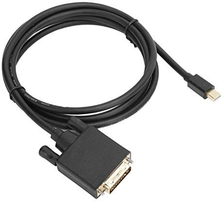 Cavo Mini a DVI, Display Port 4K 1080P per Display Speculare per Desktop Esteso (1,8 m/5,9 piedi)