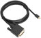 Cavo Mini a DVI, Display Port 4K 1080P per Display Speculare per Desktop Esteso (1,8 m/5,9 piedi)