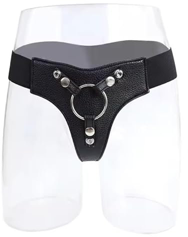 CUPIDO TOYS Cinta per Strap on, Cintura strap-on senza lacci, Imbracatura elastica per dildo, Mutanda per indossare pene finto. Solo cintura strapon.