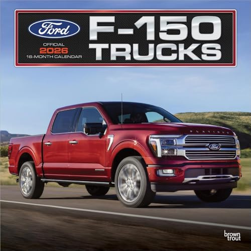 Ford F-150 Trucks 2026 – 16-Monatskalender: Original BrownTrout-Kalender [Mehrsprachig] [Kalender] (Wall-Kalender)