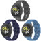 SUGARJAR 22mm Silikon Armband mit COROS PACE 3 /APEX PRO/2 PRO/APEX 46mm für Männer und Frauen