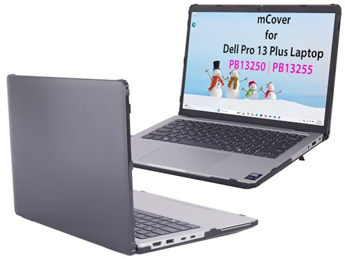 mCover Case ONLY Compatible for 2025-2026 13.3 Dell Pro 13 Plus PB13250 PB13255 Clamshell or 2-in-1 Windows PC(NOT Fitting Any Other Dell Models)- Black