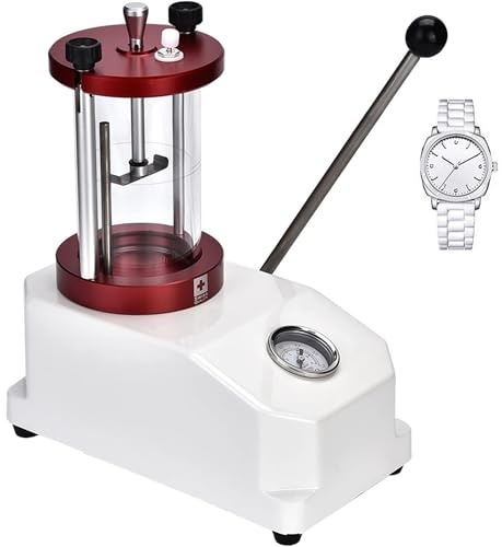 Waterproof Watch Tester Pressure Machine Tool for 2 Watches Case Resistance Tester for Diving Watch