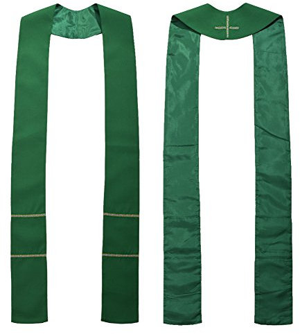 BLESSUME Kirche Pastor Mass Stole (Grün)