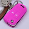 Soft Case Silikon Schutz Hülle Auto Schlüssel Pink kompatibel mit Opel Astra Vectra Corsa Zafira Signum bis 2008