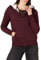 Amazon Essentials Giacca con Cappuccio a Cerniera Intera in Pile Foderata in Sherpa (Taglie Forti Disponibili) Donna, Bordeaux, S