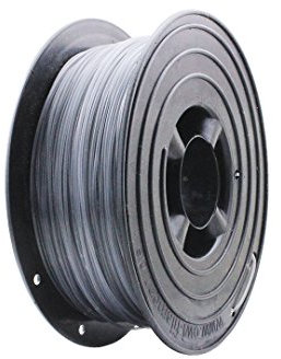 OWL-Filament Premium 3D PLA Filament 1kg 1,75mm Made in Germany (Grau Transparent)
